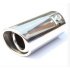  Indonesia Direct  51mm Inlet Diameter Stainless Steel Slanting Round Exhaust Muffler Pipe Modified Tail Throat A2X