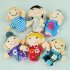  Indonesia Direct  6 x Finger Puppets  Happy Family Member Figure Puppet Set  Toddlers and Preschoolers  Favorite