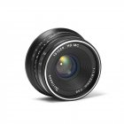  Indonesia Direct  7 artisans 25mm F1 8 Manual Focus Prime Fixed Lens for Cameras Black Macro 4 3 interface