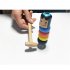  Indonesia Direct  A Little Small Wooden Unbreakable Man Puppet Funny Toy Magic Gift for Adult Kids colorful package