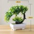  Indonesia Direct  Artificial Plant Bonsai for Home Dining table Office Decoration purple flower