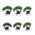  Indonesia Direct  Artificial Plant Bonsai for Home Dining table Office Decoration purple flower