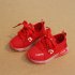  Indonesia Direct  Baby Infant Boys Girls Fashion Casual LED Luminous Lighting Comfortable Sports Shoes red 23