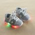  Indonesia Direct  Baby Infant Boys Girls Fashion Casual LED Luminous Lighting Comfortable Sports Shoes red 23