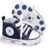  Indonesia Direct  Baby Shoes Soft Sole Fashion Canvas Infant Toddler Sports Leisure Shoes white 11CM