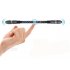  Indonesia Direct  Ball Point Penspinning Non Slip Coated Spinning Pen Learning Office Supplies Random Color blue