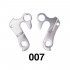  Indonesia Direct  Bicycle Bike Rear Derailleur Tail Hook Extender Hanger Adaptor Bike Transmission Accessories