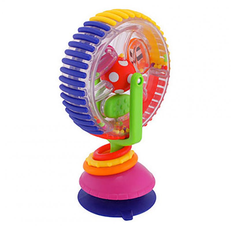 [Indonesia Direct] Multifunction 3 Colors Rotating Ferris Wheel Shape Windmill Toy for Baby Infant windmill