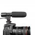  Indonesia Direct  Camera Microphone 3 5mm Digital Video Recording Microphone for D SLR Camera Nikon Canon Camera DV Camcorder  black