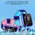  Indonesia Direct  Children Kids Smart Watch Anti Lost SOS Tracker Smartwatch    A28 GA  pink