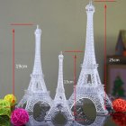  Indonesia Direct  Colorful Romantic Eiffel Tower LED Night Light Desk Wedding Bedroom Decorate Lamp Child Gift middle