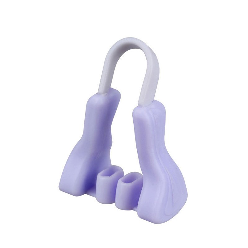 ID Correction Nose Nose Massager Safe Nose Up Clip Lifting Shaping Shapers Silicon Smoothing Beauty Corrector Nose Massage Beauty Tool violet