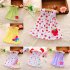  Indonesia Direct  Cute Cartoon Newborn Baby Printing Sleeveless Dress Casual Round Neck Skirt Yellow wave point butterfly 0 1 years old skirt  1 2 years old to