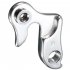  Indonesia Direct  Fixed Bolt Device Bike Bicycle Rear Derailleur Tail Hook Transmission Hook Silver