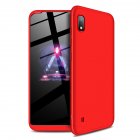 [Indonesia Direct] For Samsung A10 Ultra Slim PC Back Cover Non-slip Shockproof 360 Degree Full Protective Case red