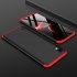  Indonesia Direct  For Samsung A10 Ultra Slim PC Back Cover Non slip Shockproof 360 Degree Full Protective Case Red black red