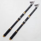  Indonesia Direct  High Hardness Glass Steel Fishing Rod Long Distance Single Fishing Equipment  Hollow black
