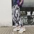  Indonesia Direct  Hip Hop Sport Slacks for Men Women Bound Feet Comic Pattern Ninth Pants Comic pants gray   kN L  within 57 5 kg 