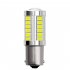  Indonesia Direct  LED 1156 1157 5730 5630 33SMD Car Tail Bulb Brake Lights Auto Reverse Lamp Daytime Running Light 1156 Yellow