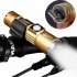  Indonesia Direct  LED Mini Cycle Lamp Built in Battery USB Rechargeable Zooming Flashlight Waterproof Mountain Bicycle Headlights