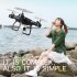  Indonesia Direct  LF608 Wifi FPV RC Drone Quadcopter with 0 3MP 2 0MP 5 0MP Camera Get the Longer Playing Time Red without camera
