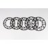  Indonesia Direct  Litepro Bicycle Ultra light Chain Wheel 8 9 10 11 Speed Aluminium Alloy Chainwheel Positive and negative tooth single plate 50T