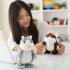  Indonesia Direct  Lovely Talking Plush Hamster Toy  Can Change Voice  Record Sounds  Nod Head or Walk  Early Education for Baby  Different Size for Choice