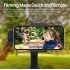  Indonesia Direct  MOZA Mini S 3 Axis Foldable Smartphone Gimbal Stabilizer of Smart Camera for Motion Recording  black
