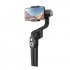  Indonesia Direct  MOZA Mini S 3 Axis Handheld Gimbal Stabilizer for Phone Gopro  black