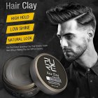 [Indonesia Direct] Men Hair Wax High Hold Hair Clay Non-greasy Hair Styling Long Lasting Effect Pomade