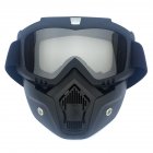 ID Men/Women Retro Outdoor Cycling <span style='color:#F7840C'>Mask</span> Goggles Snow Sports Skiing Full Face <span style='color:#F7840C'>Mask</span> Glasses