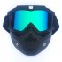  Indonesia Direct  Men Women Retro Outdoor Cycling Mask Goggles Snow Sports Skiing Full Face Mask Glasses