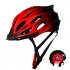  Indonesia Direct  Men Women Piece Molding Cycling Helmet for Head Protection Bikes Equipment  Gradient red One size