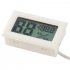  Indonesia Direct  Mini Digital LCD Thermometer Hygrometer Humidity Temperature High Quality  50Celsius to 70Celsius 10  RH to 99  RH white