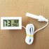  Indonesia Direct  Mini Digital LCD Thermometer Hygrometer Humidity Temperature High Quality  50Celsius to 70Celsius 10  RH to 99  RH white