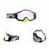  Indonesia Direct  Motocross Goggles Motorcycle Glasses Racing Moto Bike Cycling Sunglasses Riding Goggles All black   green