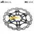  Indonesia Direct  Mountain Bikes Rotors  Floating Disc 160MM 180MM 203MM with Screws Black 160MM boxed