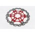  Indonesia Direct  Mountain Bikes Rotors  Floating Disc 160MM 180MM 203MM with Screws Red 160MM boxed