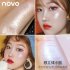  Indonesia Direct  NOVO Highlighter Women Brighten Face Foundation Palette Highlighter Cosmetics Makeup Face Palette