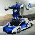  Indonesia Direct  One key Deformation Robot Toy Transformation Electric Car Model with Remote Controller