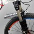  Indonesia Direct  Portable Folding Road MTB Bike Bicycle Rear Guard Mudguard Fender  black
