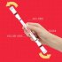 Indonesia Direct  Puzzle Chic Long Body Plastic Shell Spinning Rotation Pen Ball point Pen Random Color Random Color