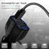  Indonesia Direct  Quick Charge 3 0 with USB Type C Car Charger Built in Power Delivery PD Port 35W 3 Ports for Apple iPad iPhone X 8 Plus Samsung Galaxy  LG  N