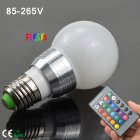 ID RGB bulb light E27 colorful table tennis light 3W-Q4
