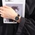  Indonesia Direct  Simple Casual All match Quartz Watch for Couples Confidante Black S