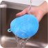  Indonesia Direct  Soft Silicone Dish Washing Sponge Scrubber Brush Kitchen Double Side Cleaning Antibacterial Tool Random Color