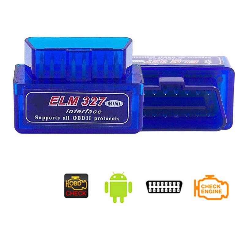 [Indonesia Direct] Super Mini ELM327 Bluetooth V2.1 OBD2 Wireless Car Diagnostic Scanner Universal OBD II Auto Scan Tool Work On Android A-L02BJ-L