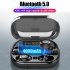  Indonesia Direct  TWS 5 0 Bluetooth 9D Stereo Earphone Wireless Earphones IPX7 Waterproof Earphones Sport Headphone black