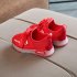  Indonesia Direct  Unisex Children LED Light Shoes Sports Casual Anti skid Baby Breathable Shoes  red 23 inner length 14cm