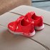  Indonesia Direct  Unisex Children LED Light Shoes Sports Casual Anti skid Baby Breathable Shoes  red 23 inner length 14cm